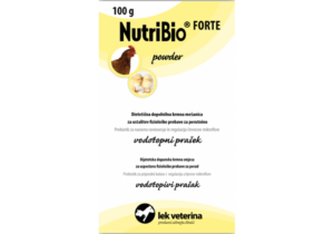 NutriBio FORTE prašek s probiotiki, 100 g