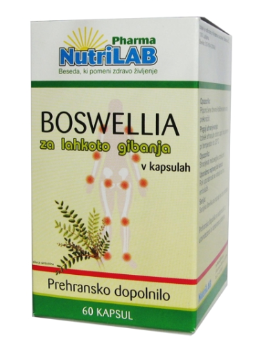 Nutrilab Boswellia kapsule, 60 kapsul Nutrilab Boswellia kapsule, 60 kapsul