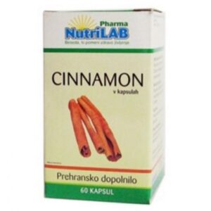 Nutrilab Cinnamon kapsule, 60 kapsul
