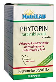 Nutrilab Phytopin rastlinski steroli kapsule, 60 kapsul