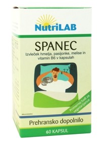Nutrilab Spanec kapsule, 60 kapsul