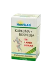 Nutrilab kurkuma + bosvelija kapsule, 60 kapsul