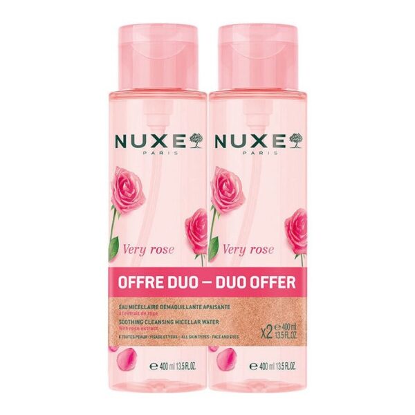 Nuxe Very Rose micelarna voda, 2 x 400 ml Nuxe Very Rose micelarna voda, 2 x 400 ml