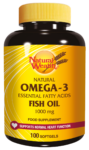 Natural Wealth Omega-3 ribje olje 1000 mg mehke kapsule, 100 kapsul Natural Wealth Omega-3 ribje olje 1000 mg mehke kapsule, 100 kapsul