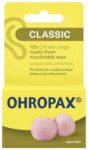 Ohropax Classic - voščeni čepki za ušesa, 12 čepkov