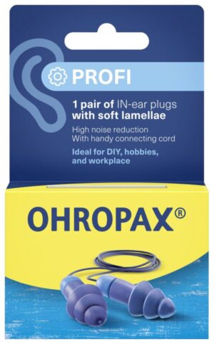 Ohropax Multi - čepki za ušesa za večkratno uporabo, 2 čepka