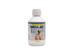 OmegaAid tekočina za pse in mačke, 250 ml