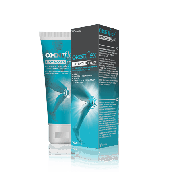 Yasenka Omniflex Hot & Cold Relief gel krema, 100 ml Yasenka Omniflex Hot & Cold Relief gel krema, 100 ml