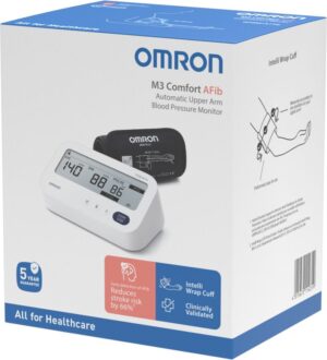 Omron M3 Comfort AFib nadlaktni merilnik krvnega tlaka