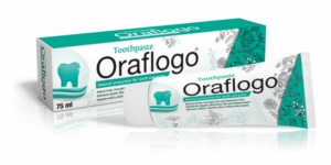 Oraflogo zobna pasta za občutljiva in suha usta, 75 ml