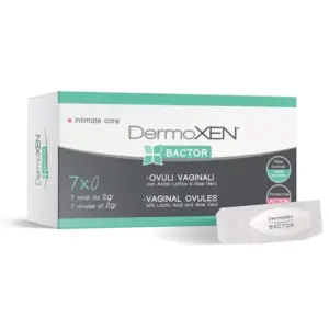 DermoXen Bactor vaginalne globule, 7 globul