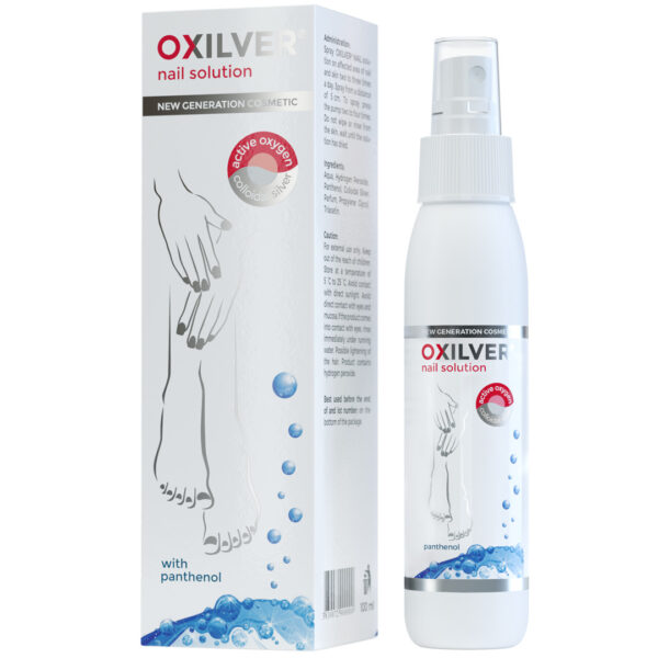 Oxilver Nail Solution pršilo, 100 ml Oxilver Nail Solution pršilo, 100 ml