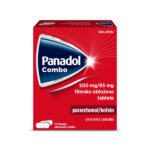 Panadol Combo 500 mg/65 mg filmsko obložene tablete, 12 tablet