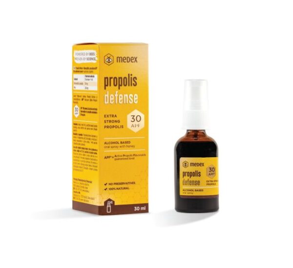 Medex Propolis Defense APF30 alkoholno pršilo, 30 ml Medex Propolis Defense APF30 alkoholno pršilo, 30 ml