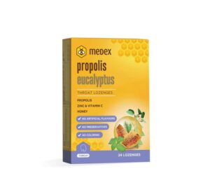Medex Propolis Eucalyptus medene pastile za grlo, 24 pastil