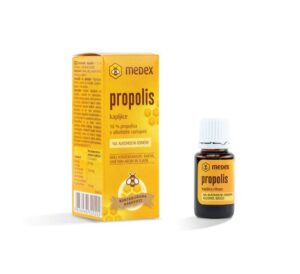 Medex Propolis kapljice na alkoholni osnovi, 15 ml