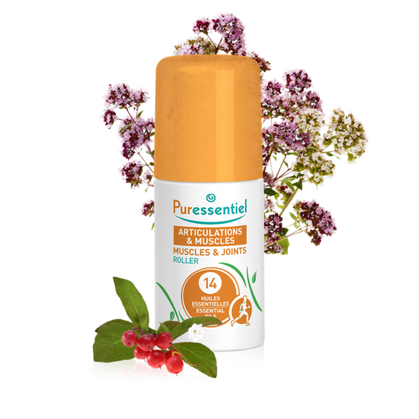 Puressentiel Muscle&Joints masažni roller s 14 eteričnimi olji , 75 ml Puressentiel Muscle&Joints masažni roller s 14 eteričnimi olji , 75 ml