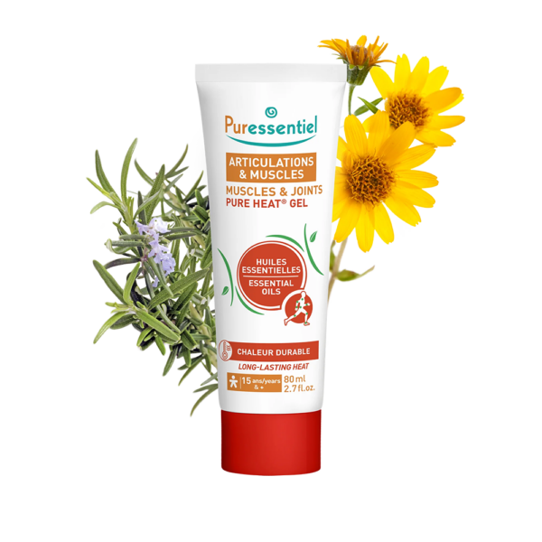 Puressentiel Muscle&Joints Pure Heat gel za mišice in sklepe z eteričnimi olji, 80 ml Puressentiel Muscle&Joints Pure Heat gel za mišice in sklepe z eteričnimi olji, 80 ml