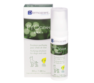 Dermoscent PyoClean sprej za pse in mačke, 75 ml