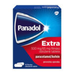 Panadol Extra 500 mg/65 mg filmsko obložene tablete, 12 tablet Panadol Extra 500 mg/65 mg filmsko obložene tablete, 12 tablet