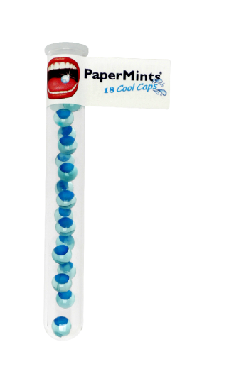 Papermints osvežilne pastile mentol, 18 pastil Papermints osvežilne pastile mentol, 18 pastil