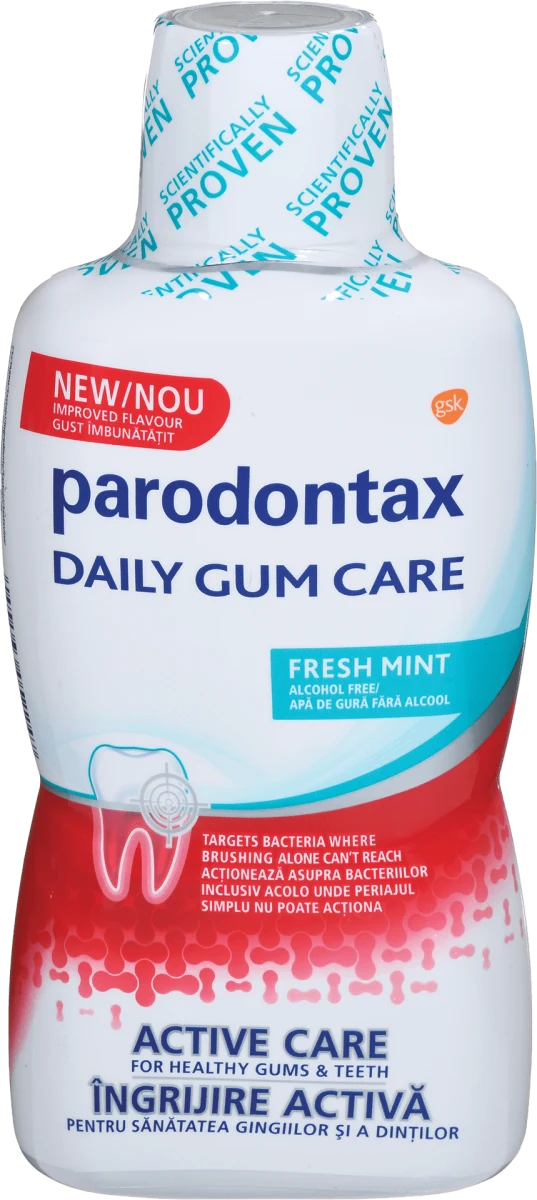 Parodontax Daily Gum Care Fresh Mint ustna voda, 500 ml Parodontax Daily Gum Care Fresh Mint ustna voda, 500 ml