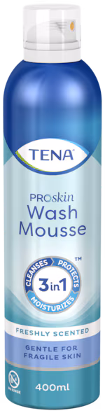 Tena Proskin Wash Mousse pena za umivanje 3v1, 400 ml