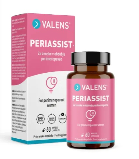 Valens PeriAssist kapsule, 60 kapsul Valens PeriAssist kapsule, 60 kapsul