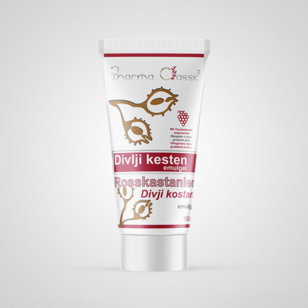 Pharma Classic Divji kostanj emulgel, 150 ml Pharma Classic Divji kostanj emulgel, 150 ml