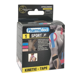Pharmadoct Sport Kineziološki trak - bež (5 cm x 5 m), 1 trak
