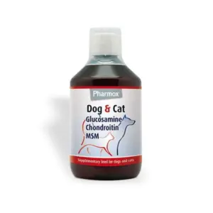 Pharmox Glukozamin, hondroitin in MSM sirup za pse in mačke, 500 ml