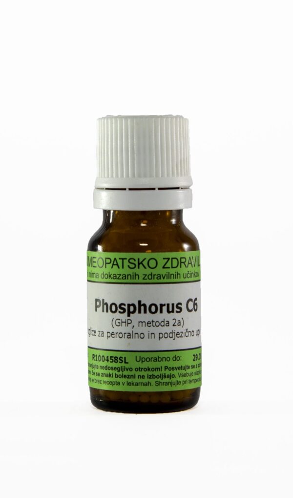Phosphorus C12 homeopatske kroglice, 1 g Phosphorus C12 homeopatske kroglice, 1 g