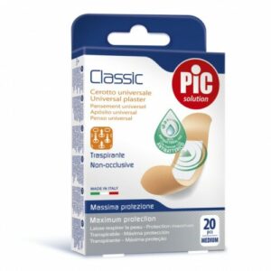 PiC Antibakterijski obliži Classic srednji, 20 obližev PiC Antibakterijski obliži Classic srednji, 20 obližev