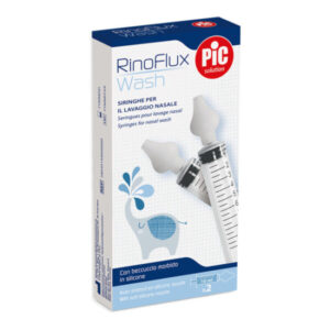 PiC Solution RinoFlux Wash brizgalke za izpiranje nosu, 2 kosa PiC Solution RinoFlux Wash brizgalke za izpiranje nosu, 2 kosa