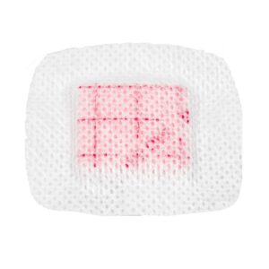 PolyMem Cloth Dot obliž s perforiranim lepljivim robom (2,5 x 2,5 cm / 5 x 5 cm), 20 obližev