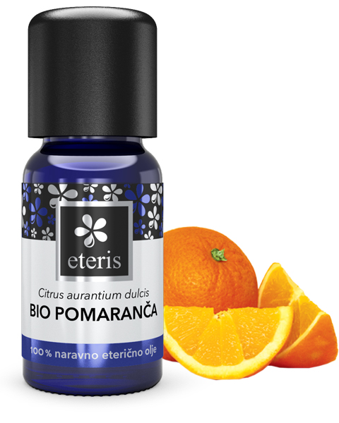 Eteris Pomaranča eterično olje BIO, 10 ml Eteris Pomaranča eterično olje BIO, 10 ml