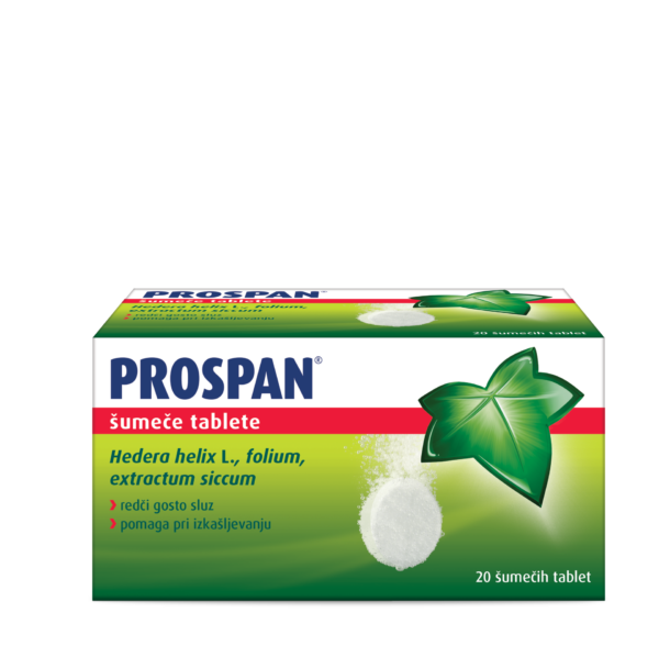 Prospan šumeče tablete, 20 šumečih tablet