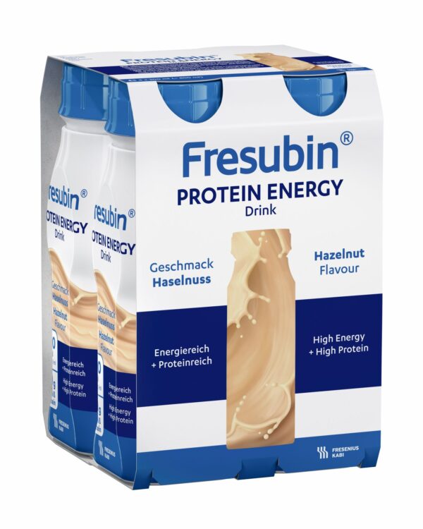 Fresubin Protein Energy DRINK - okus lešnik, 4 x 200 ml