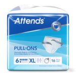 Attends Pull-Ons 6 Extra Large hlačke, 16 hlačk