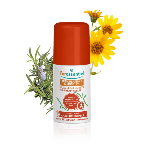 Puressentiel Muscle&Joints Pure Heat roll-on za mišice in sklepe, 75 ml Puressentiel Muscle&Joints Pure Heat roll-on za mišice in sklepe, 75 ml