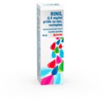 Rinil 0,5 mg/ml pršilo za nos, raztopina, 10 ml Rinil 0,5 mg/ml pršilo za nos, raztopina, 10 ml