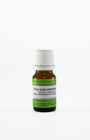 Rhus toxicodendron C30 homeopatske kroglice, 1 g