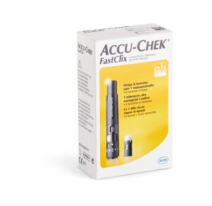 Accu-Chek FastClix sprožilna naprava, 1 sprožilna naprava + 6 lancet