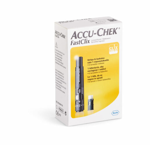Accu-Chek FastClix sprožilna naprava, 1 sprožilna naprava + 6 lancet Accu-Chek FastClix sprožilna naprava, 1 sprožilna naprava + 6 lancet