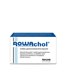 Rowachol mehke gastrorezistentne kapsule, 50 kapsul