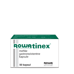 Rowatinex mehke gastrorezistentne kapsule, 50 kapsul