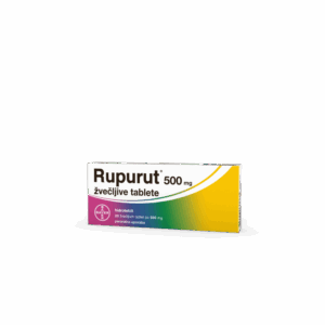Rupurut 500 mg, 20 žvečljivih tablet