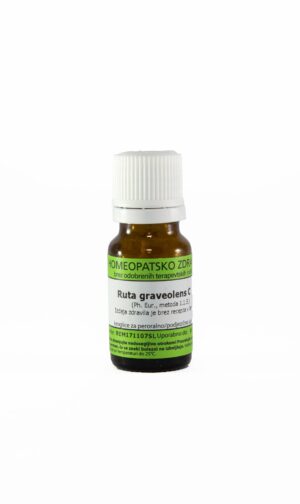Ruta graveolens C200 homeopatske kroglice, 1 g