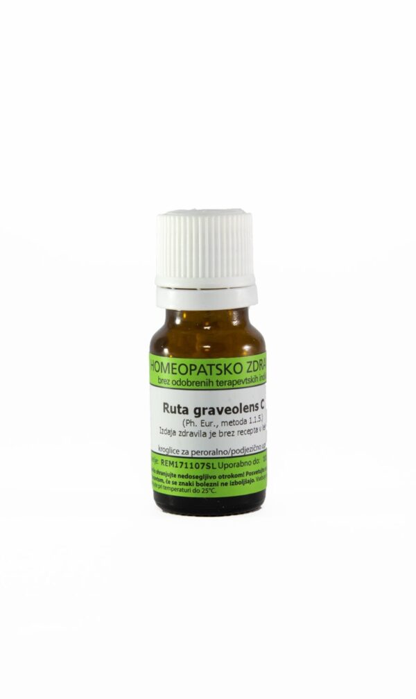 Ruta graveolens C30 homeopatske kroglice, 1 g