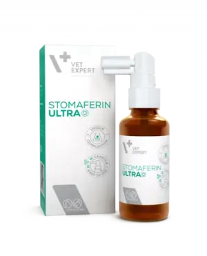Stomaferin Ultra zaščitni gel za dlesni in ustno sluznico za pse in mačke, 30 ml